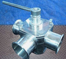 Alfa Laval Koltek 3-Way Stainless Steel Shutter Valve Alfa Laval Koltek 