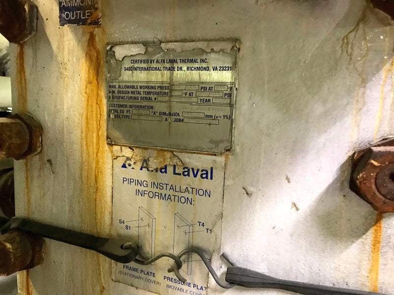 Alfa Laval M10 Ammonia Chiller - 100 TR Alfa Laval 