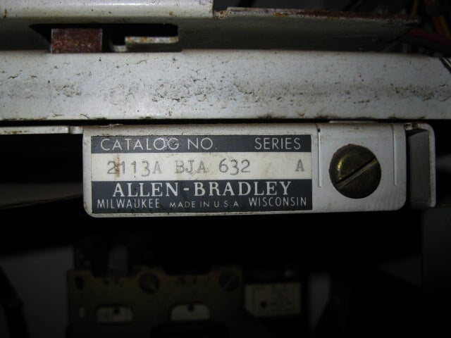 Allen-Bradley Motor Control Center Allen-Bradley 