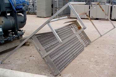 Aluminum Platform with Guard Rails Not Specified 