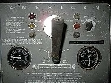 American Sterilizer Company Isothermal Steam Autoclave Sterilizer – 13 Cu. Ft. American Sterilizer Company 