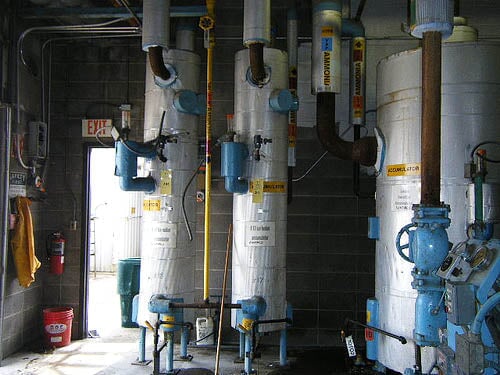 Ammonia Accumulator - 130 Gallons Not Specified 