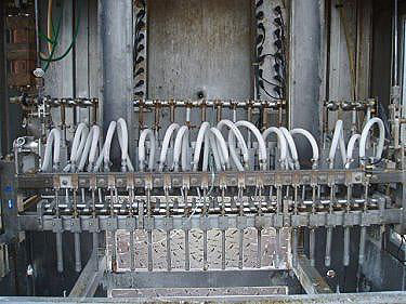 Anderson Machine 18 Head Inline / Rear Discharge Volumetric Filler Anderson 