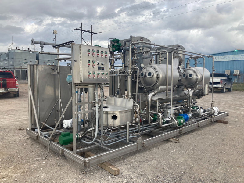 APV 2 Effect Rising Falling Film Plate Evaporator APV 