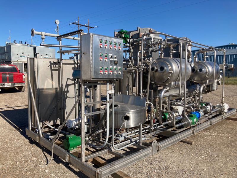 APV 2 Effect Rising Falling Film Plate Evaporator APV 
