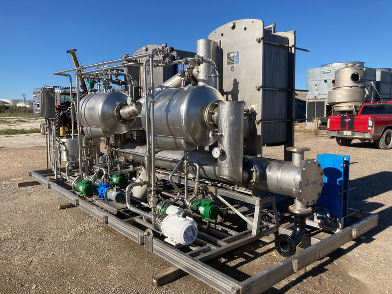 APV 2 Effect Rising Falling Film Plate Evaporator APV 
