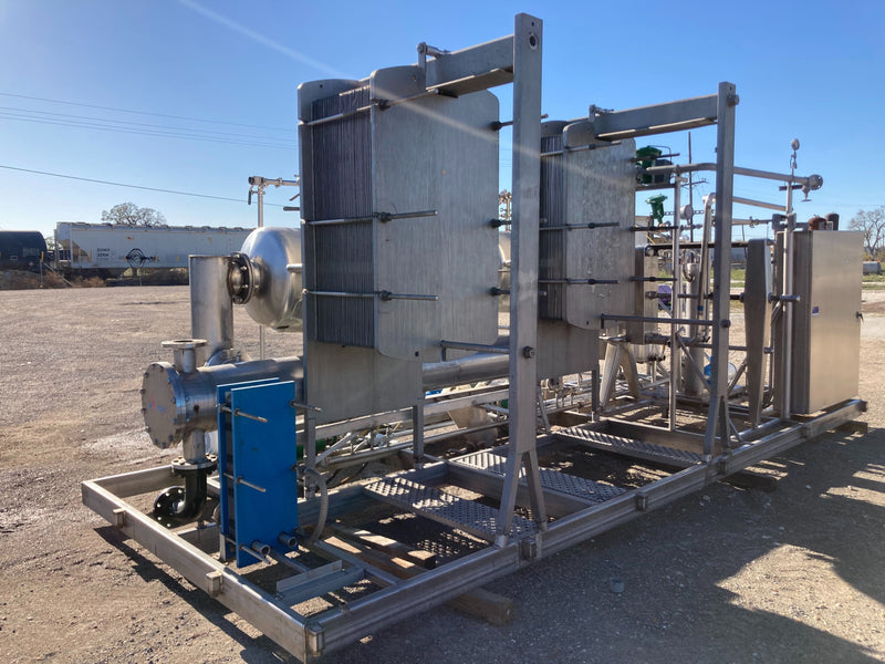 APV 2 Effect Rising Falling Film Plate Evaporator APV 