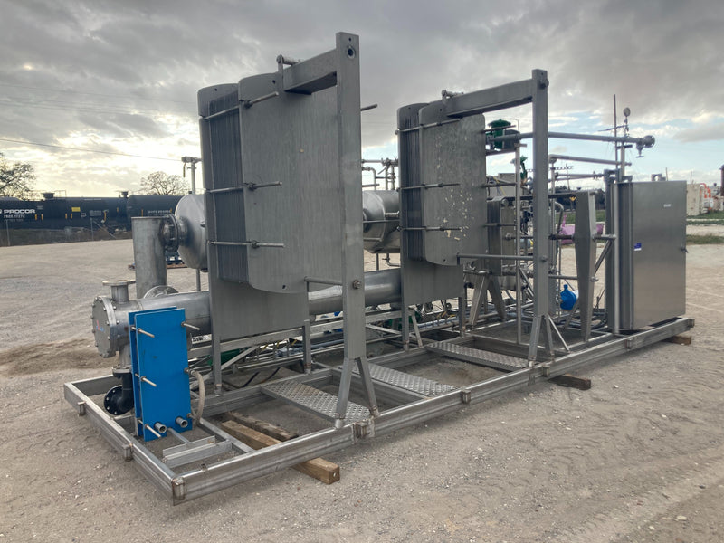 APV 2 Effect Rising Falling Film Plate Evaporator APV 