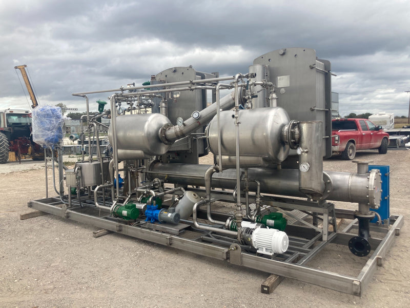 APV 2 Effect Rising Falling Film Plate Evaporator APV 