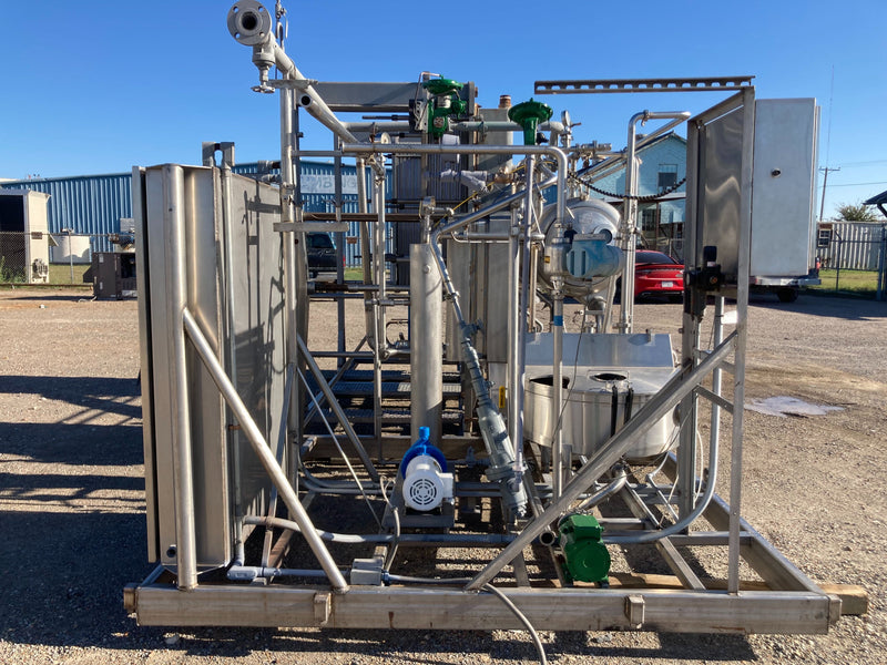 APV 2 Effect Rising Falling Film Plate Evaporator APV 
