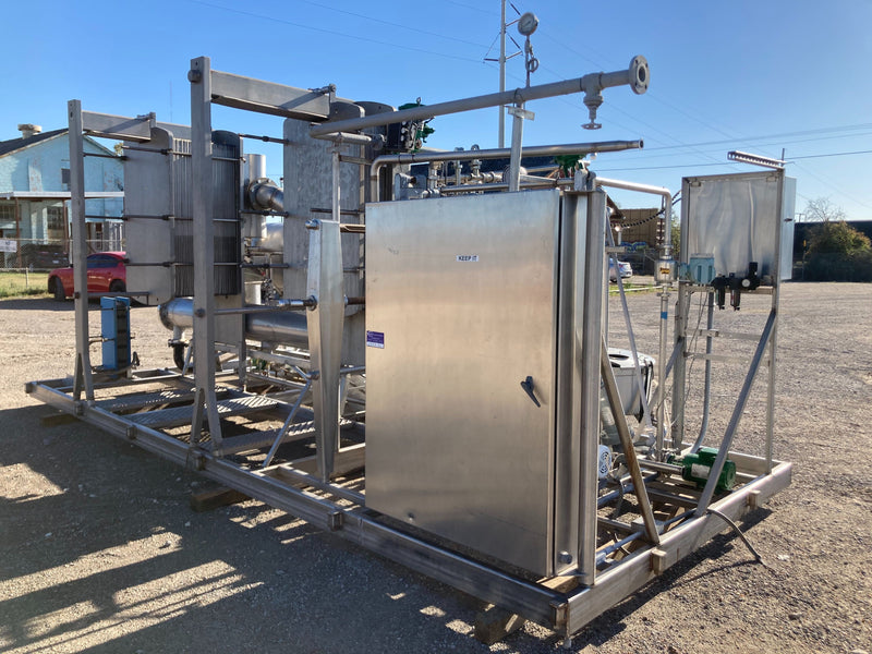 APV 2 Effect Rising Falling Film Plate Evaporator APV 