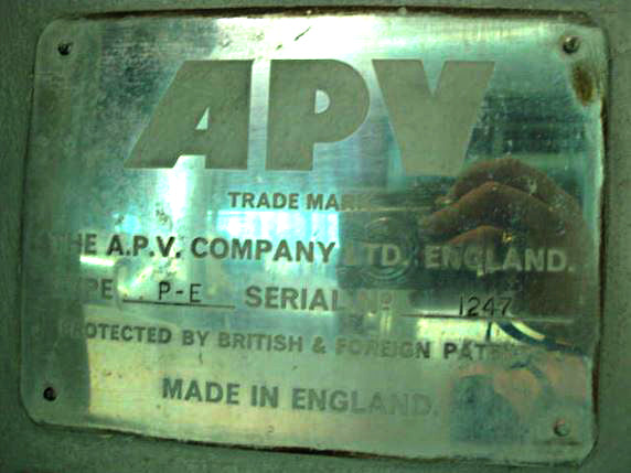 APV 2-Effect Rising/Falling Film Plate Evaporator APV 