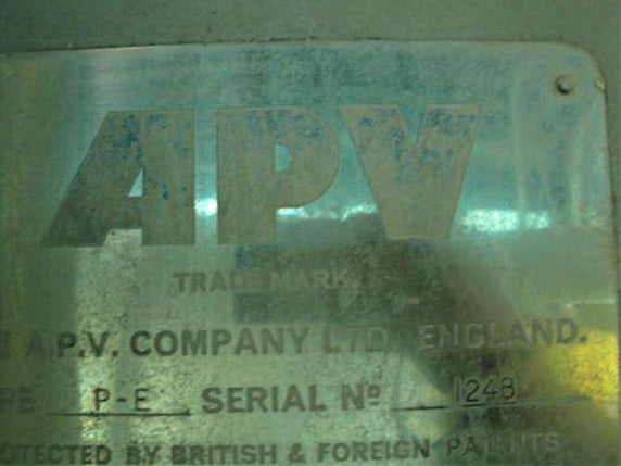 APV 2-Effect Rising/Falling Film Plate Evaporator APV 