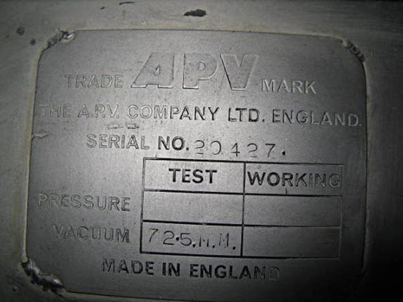 APV 2-Effect Rising/Falling Film Plate Evaporator APV 