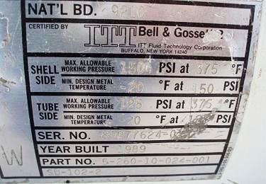 APV Crepaco HTST - 20,000 lbs per hour skim milk APV Crepaco 