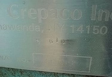 APV Crepaco HTST - 20,000 lbs per hour skim milk APV Crepaco 
