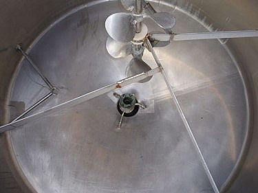APV Crepaco Single Shell Mix and Blend Tank- 625 Gallon APV Crepaco 