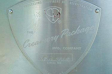 APV Crepaco Stainless Steel Scraped Surface Heat Exchanger APV Crepaco 