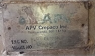 APV Essence Recovery System APV 