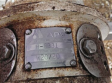 APV Essence Recovery System APV 