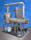 APV Jr. Single Effect Rising Falling Film Plate Evaporator APV 