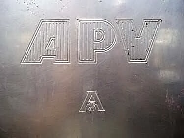APV Paraflow Plate Heat Exchanger - 125 sq. ft. APV 