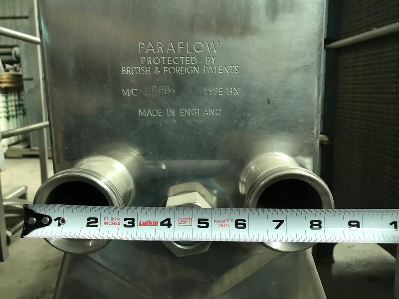 APV Paraflow Plate Heat Exchanger - 125 sq. ft. APV 