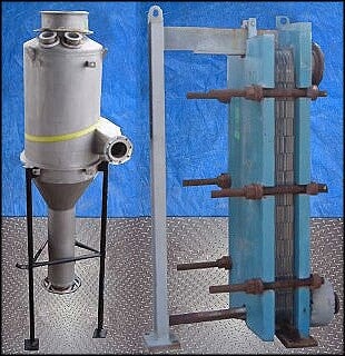 APV Single Effect Paravap Plate Evaporator-Titanium APV 