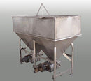 APV Stainless Steel Feeding Hopper Tank and Pump Package-360 gallons APV 
