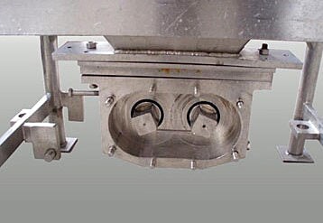 APV Stainless Steel Feeding Hopper Tank and Pump Package-360 gallons APV 