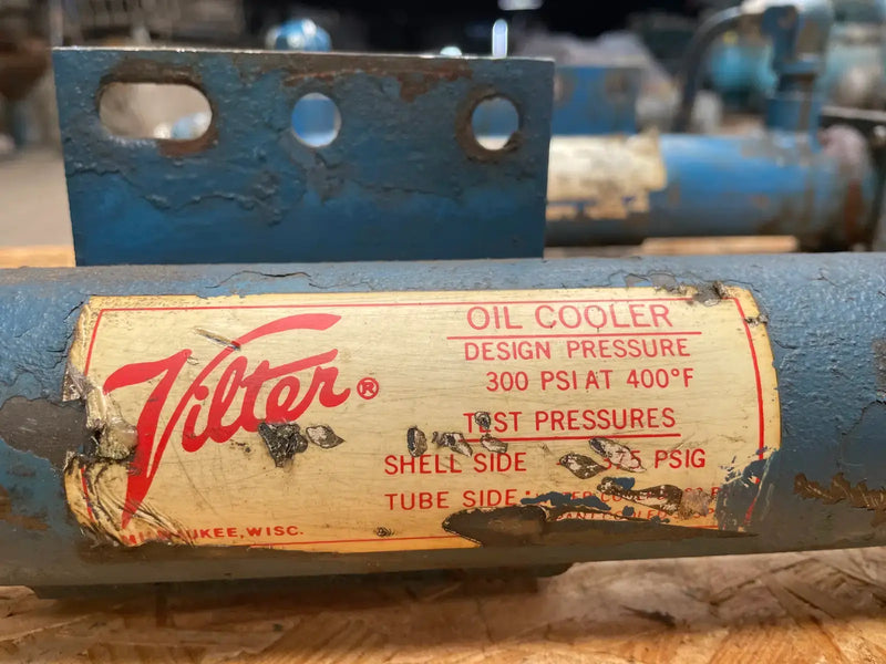 Enfriador de aceite para compresor alternativo Vilter