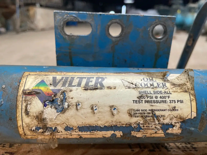 Enfriador de aceite para compresor alternativo Vilter