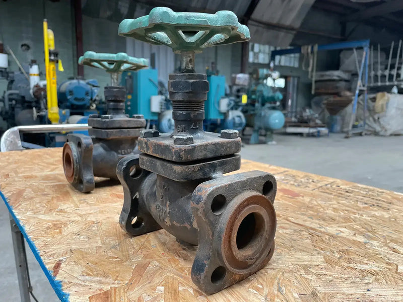 Henry Technologies Valve Co 152A Válvula de cierre de globo con brida de amoníaco (1-1/2")