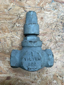 Vilter NISS12A Válvula de globo Vilter atornillada para amoníaco (1")