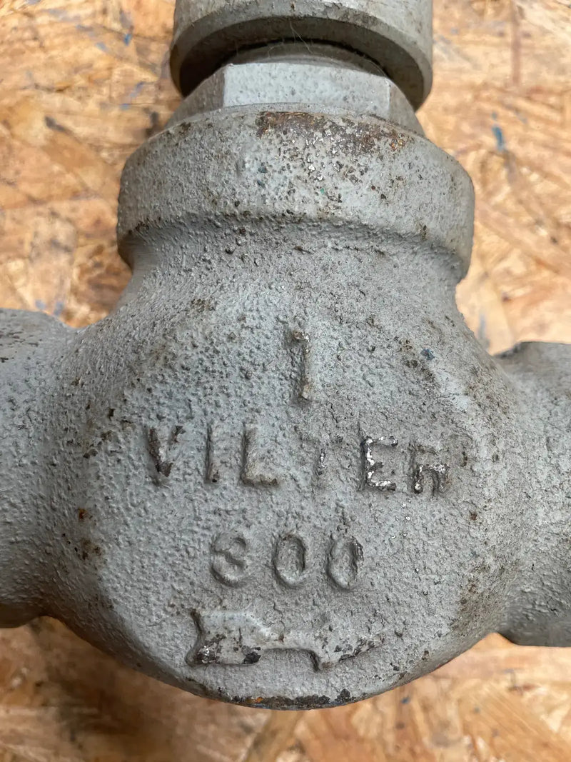 Vilter NISS12A Ammonia Screwed Vilter Globe Valve (1")