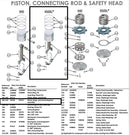 Vilter KT573 Piston Connecting Rod Assembly