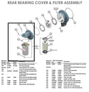 Vilter Oil Pump Cover with Flanged Filter Tank