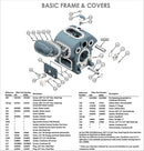 Vilter K33034A Handhole Cover Assembly