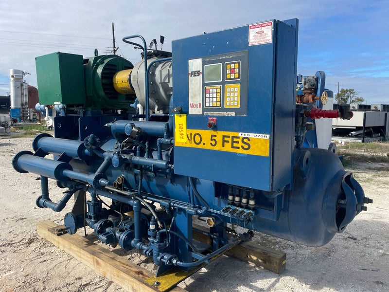 Paquete de compresor de tornillo rotativo FES 270R (FES 270R, 350 HP 460 V, micropanel de control FES)