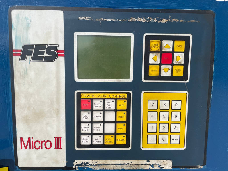 Paquete de compresor de tornillo rotativo FES 270R (FES 270R, 350 HP 460 V, micropanel de control FES)