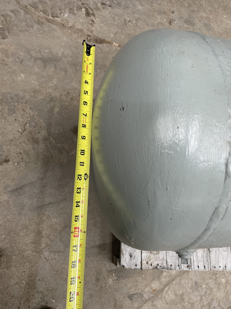 Thermatech LTD Horizontal Ammonia Surge Drum (16in X 46in. 50 Gallons)
