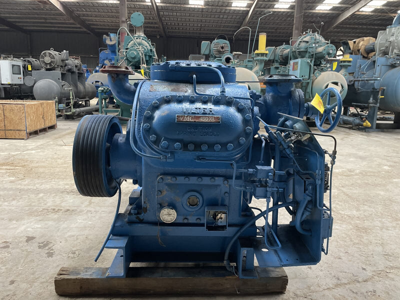 Vilter 456XL 6-Cylinder Reciprocating Compressor Package (40 HP 230/460 V, Belt Driven)