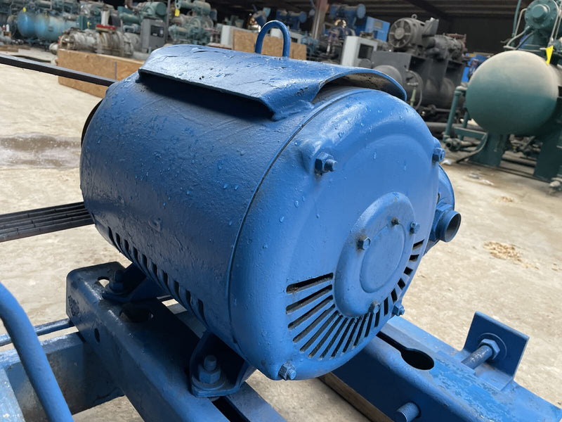 Vilter 456XL 6-Cylinder Reciprocating Compressor Package (40 HP 230/460 V, Belt Driven)
