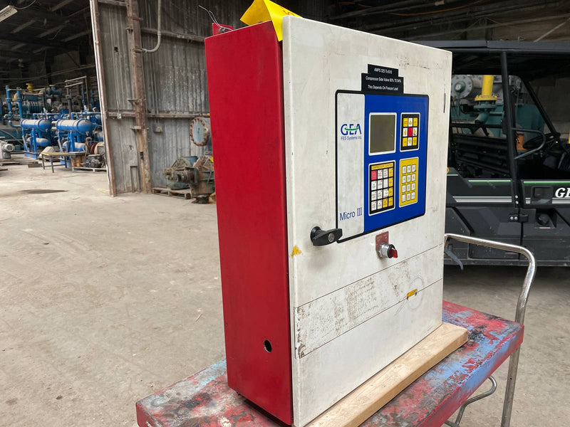 GEA Micro III Screw Compressor Micro Control Panel