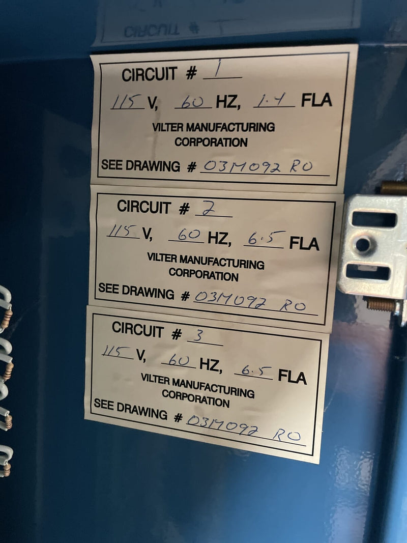 Vilter Vission Micro Control Panel