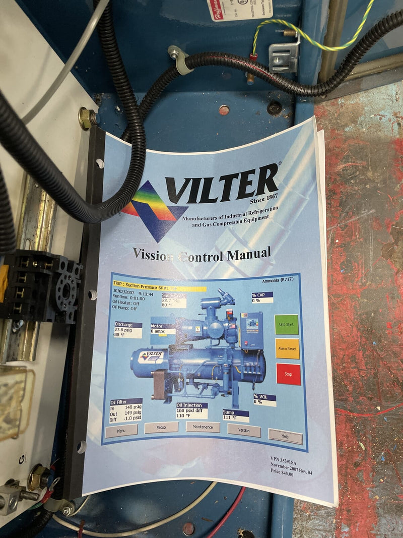 Vilter Vission Micro Control Panel
