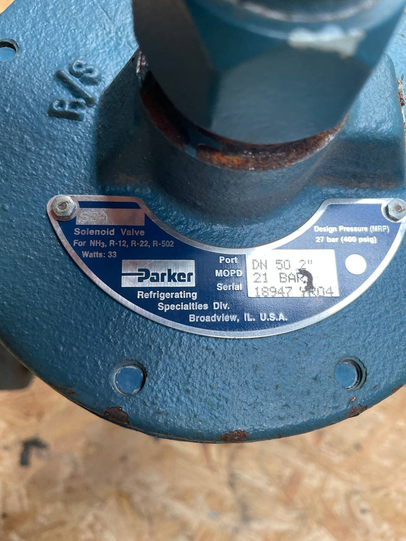 Válvula Solenoide Parker S5A DN50 (2")