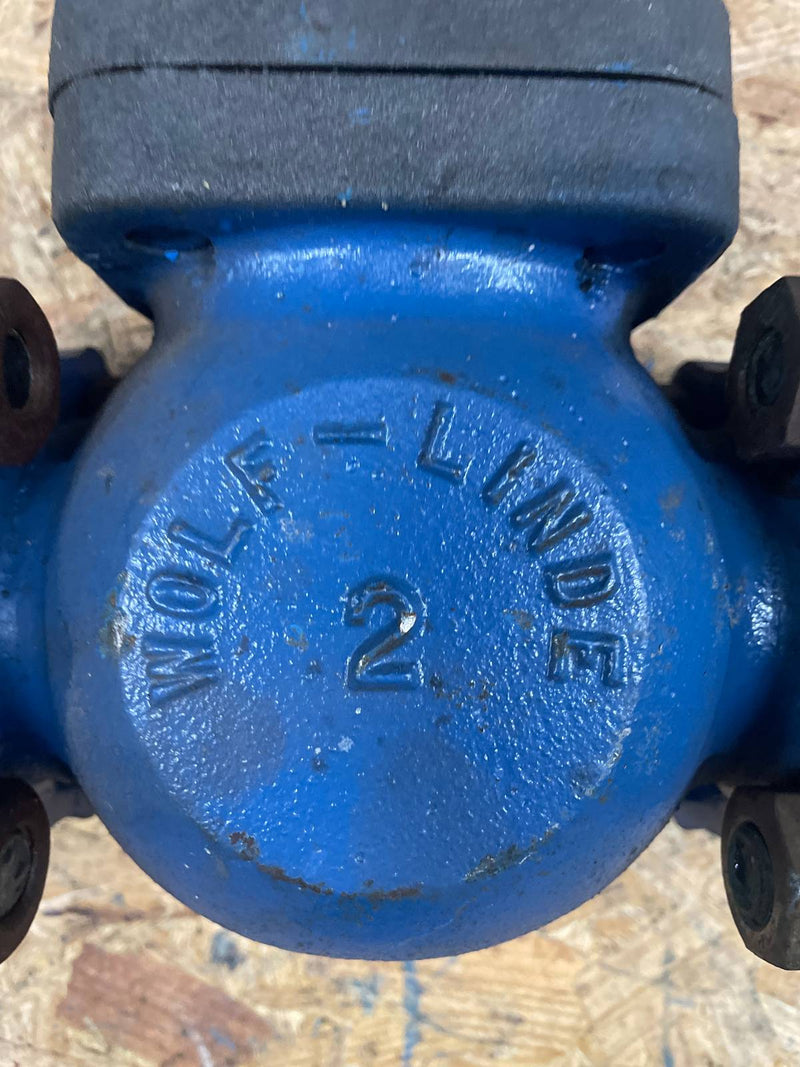 Wolf-Linde 5847 Globe Shut-Off Valve with Flanges (2")