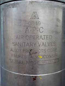 Assorted APC Air Actuated Valves APC 