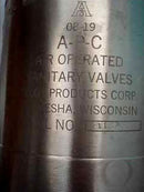 Assorted APC Air Actuated Valves APC 